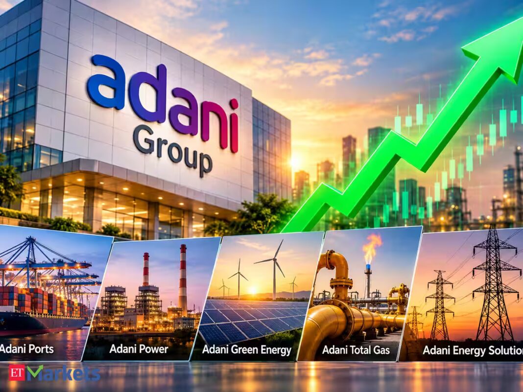Las acciones del grupo Adani suben hasta un 3% y añaden 23.000 millones de rupias a la capitalización total. ¿Qué hay detrás del aumento?